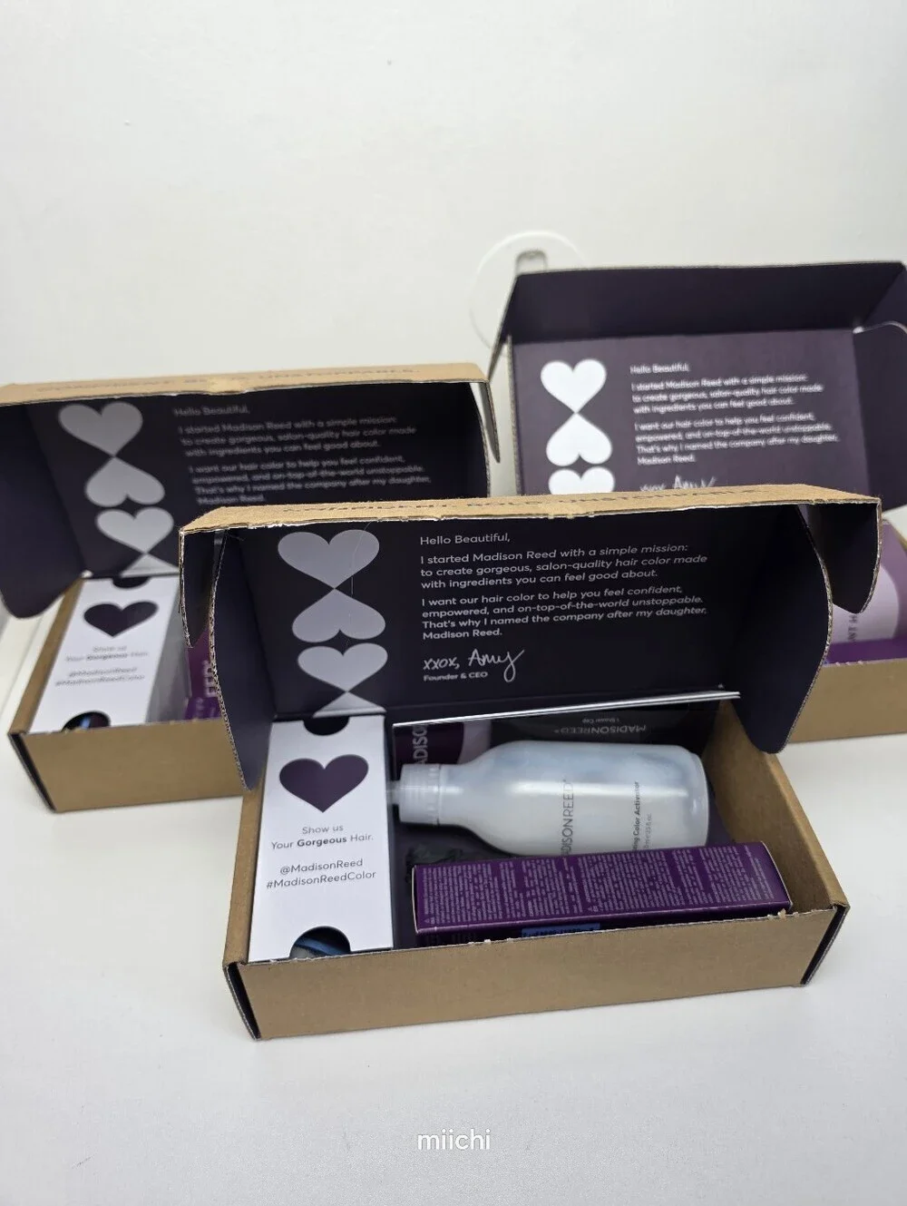 Maddison Reed Hair Color Kit Blonde Amalfi Blonde 3 Sets